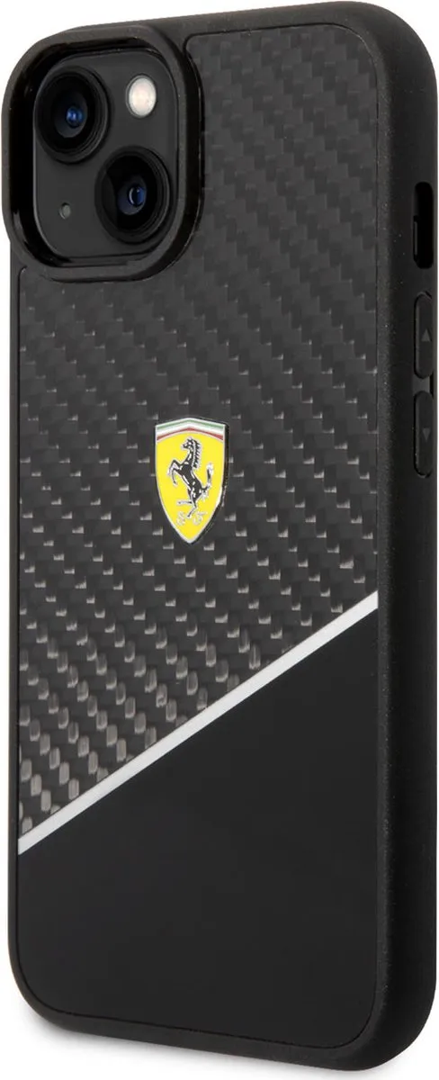 Ferrari iPhone 14 Plus Smartphonehoesje 3666339062576 - Zwart