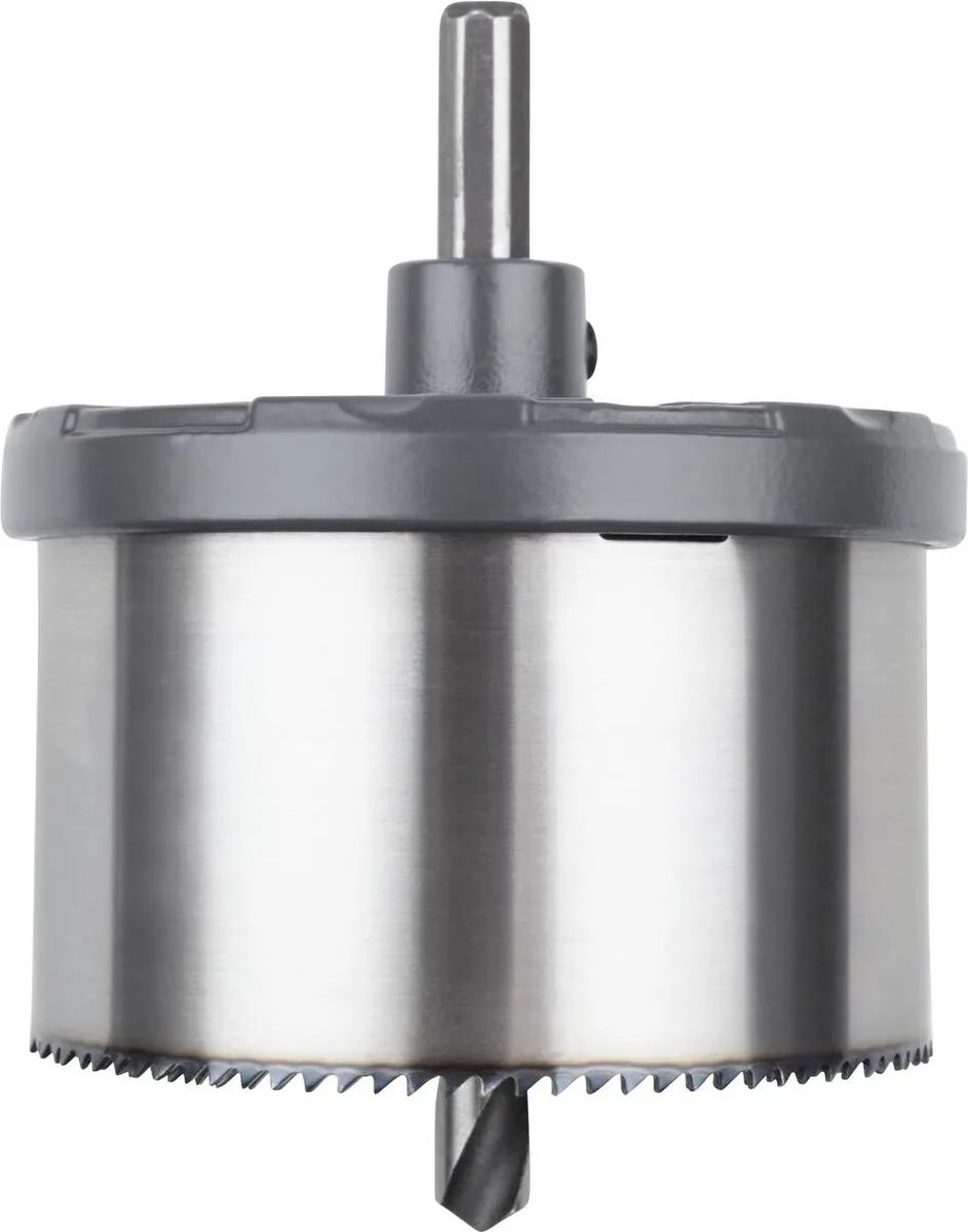 Wolfcraft Gatenzaagset Professional 2220000 - Ø28-74mm - Metaal - 5-delig