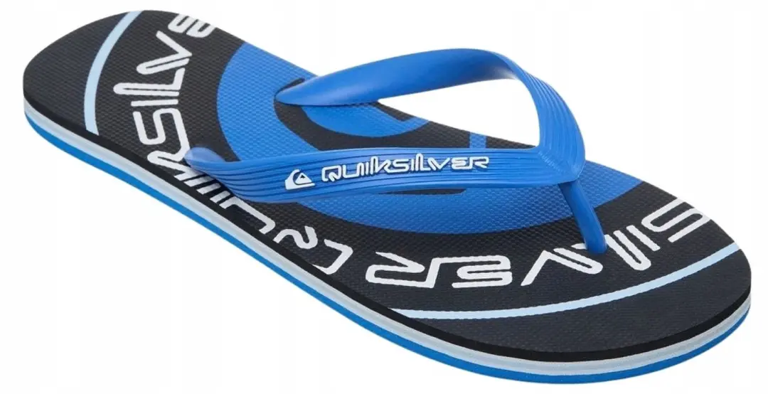 Quiksilver Molokai Screen Slippers Blauw EU 45 Man
