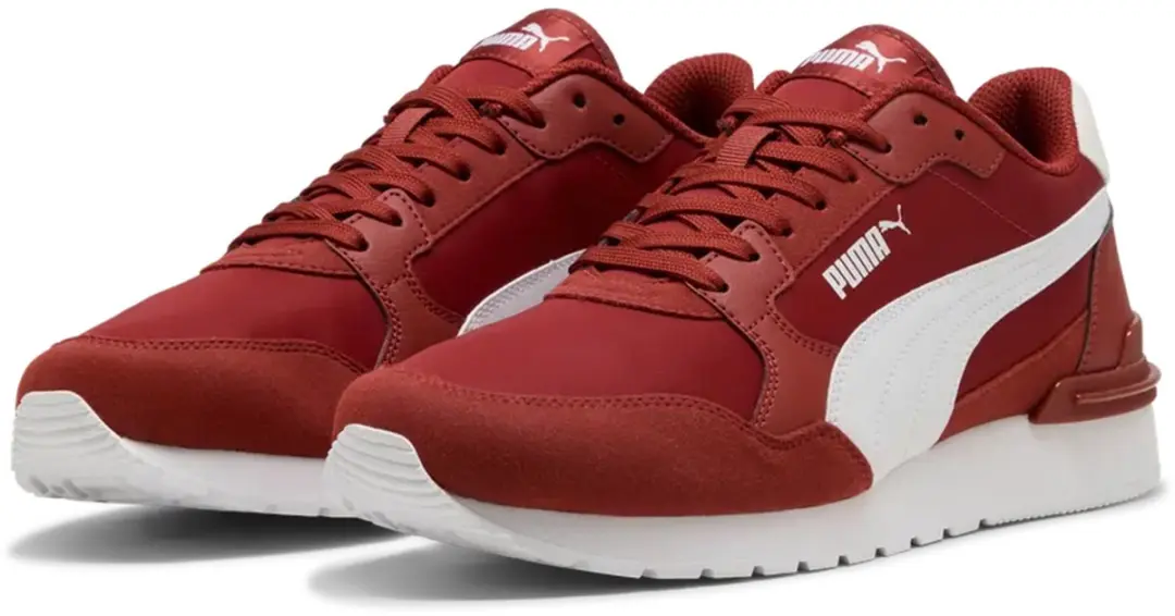 Puma ST Runner v4 Full NL Unisex Trainers 399069 28 Bordeaux red