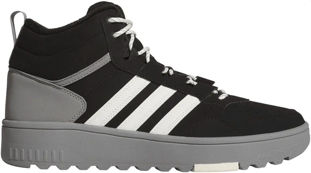 Adidas Unisex Hoops 4.0 Mid Winterized Sneakers Gevoerd KI6374 Black