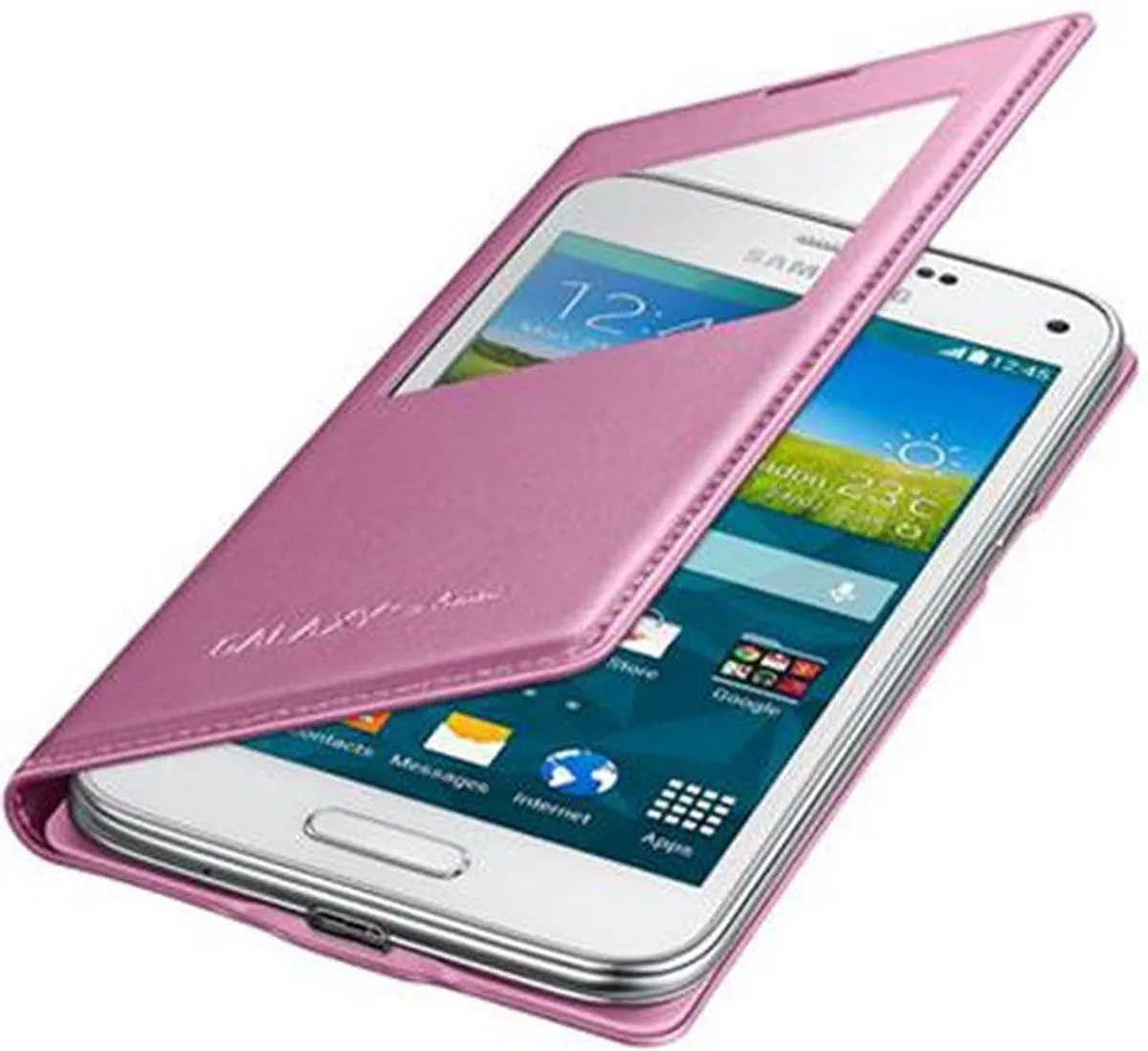 Samsung S View Cover EF-CG800BPEG - Roze