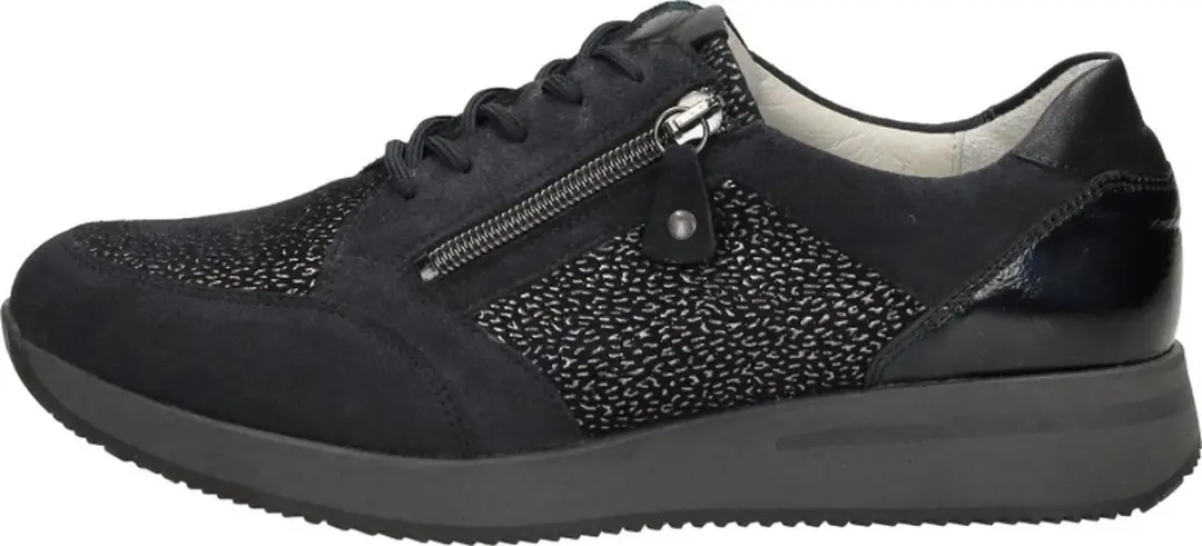 Waldläufer H-Agnes Veterschoenen Laag - Blauw - afbeelding 2 van 6