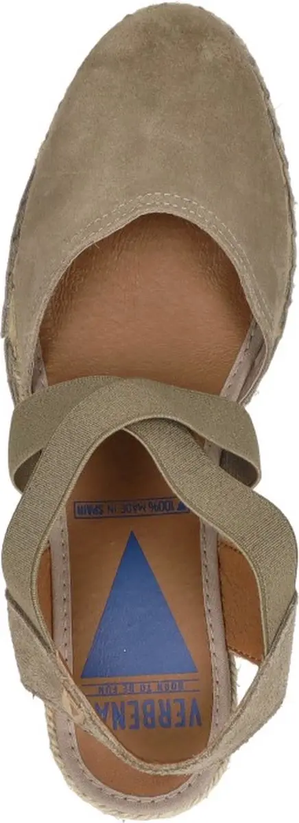 Verbenas Mila Sandalen Touwzool - Taupe - Maat 38 - afbeelding 4 van 6
