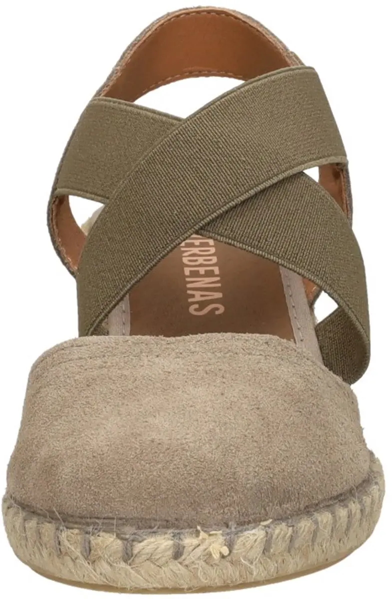 Verbenas Mila Sandalen Touwzool - Taupe - Maat 38 - afbeelding 6 van 6