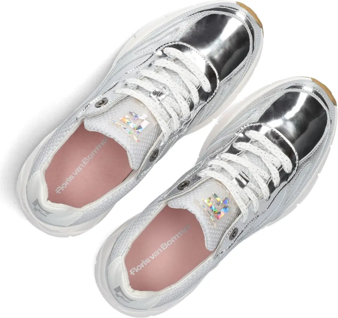 Floris van Bommel SFW-10101 Sneakers - Zilver - afbeelding 4 van 6