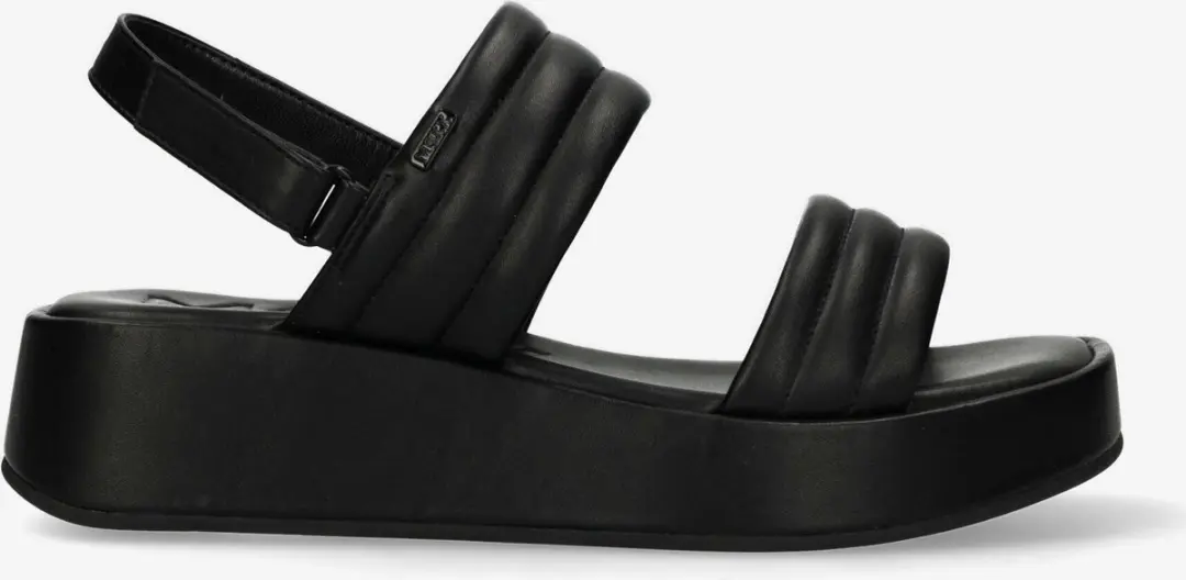 Mexx Noë Sandalen Plat - Zwart - Maat 38 - afbeelding 6 van 6