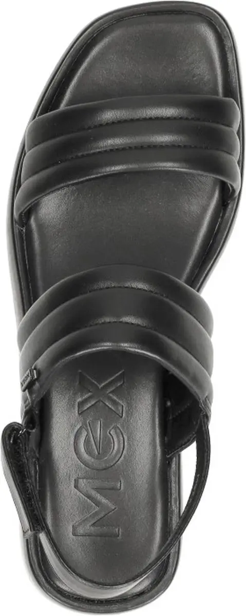 Mexx Noë Sandalen Plat - Zwart - Maat 38 - afbeelding 4 van 6