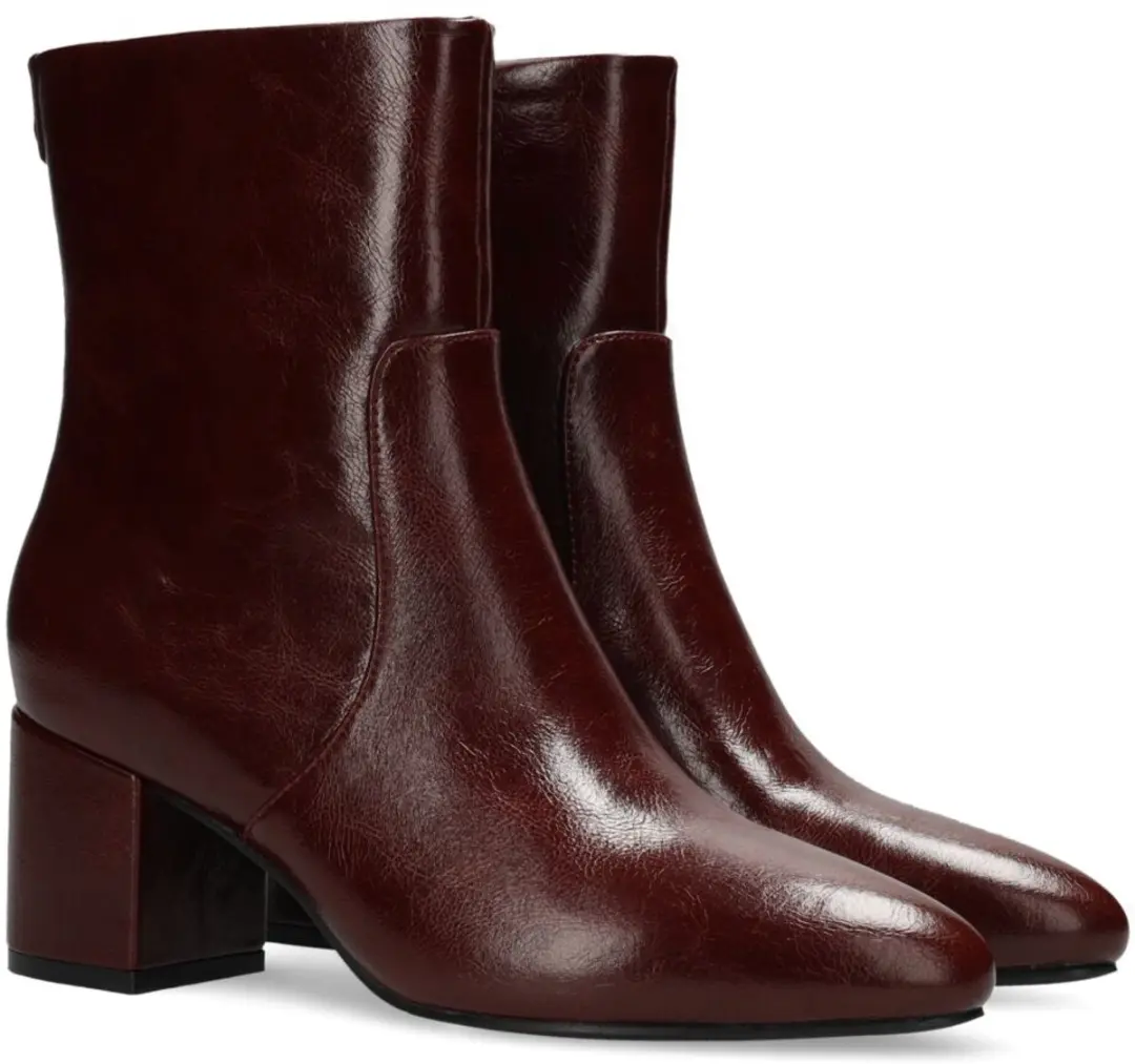 MEXX Valmora Mila Enkellaarzen Donker Cognac - afbeelding 2 van 6