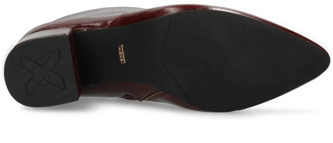 MEXX Valmora Mila Enkellaarzen Donker Cognac - afbeelding 5 van 6