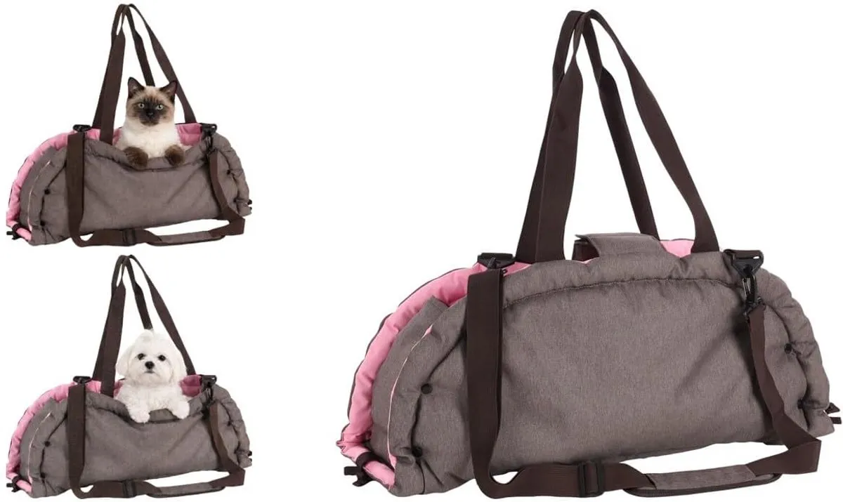 Flamingo Xenos Taupe Draagtas Hond/Kat