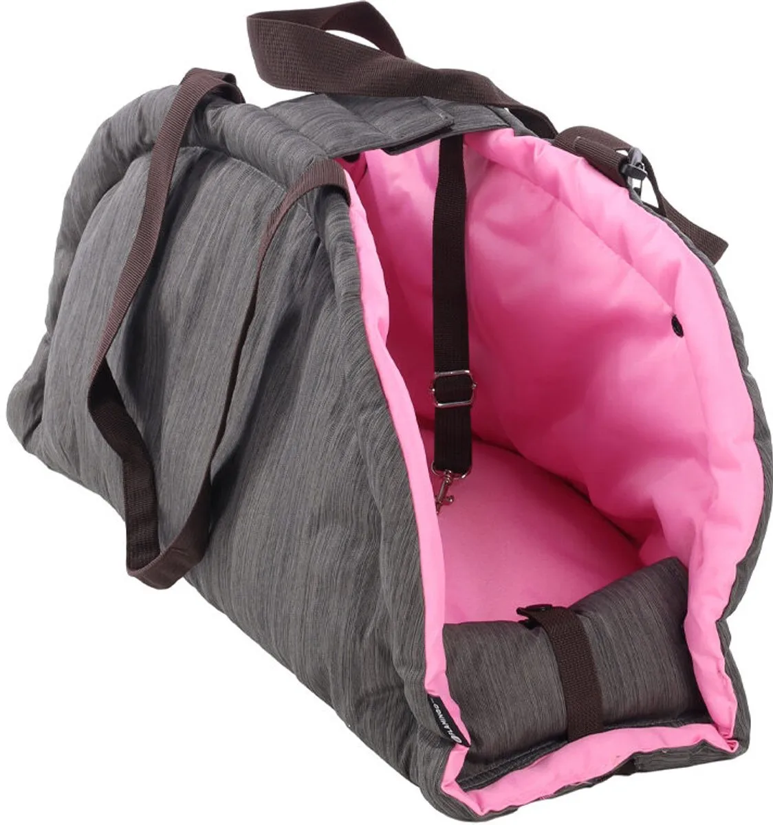 Flamingo Xenos Taupe Draagtas Hond/Kat - 62x26x28cm