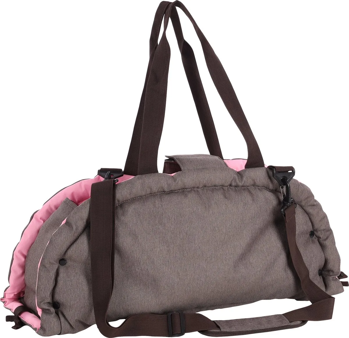 Flamingo Xenos Taupe Draagtas Hond/Kat - 62x26x28cm