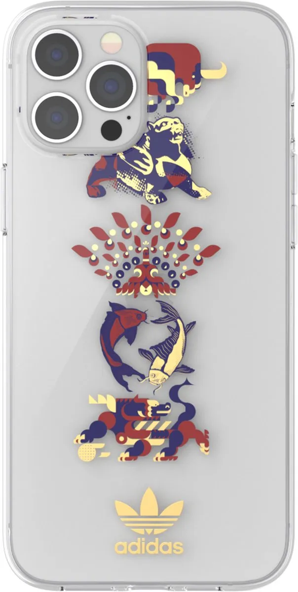 Adidas Clear Case CNY TPU - iPhone 12 Pro Max - Transparant