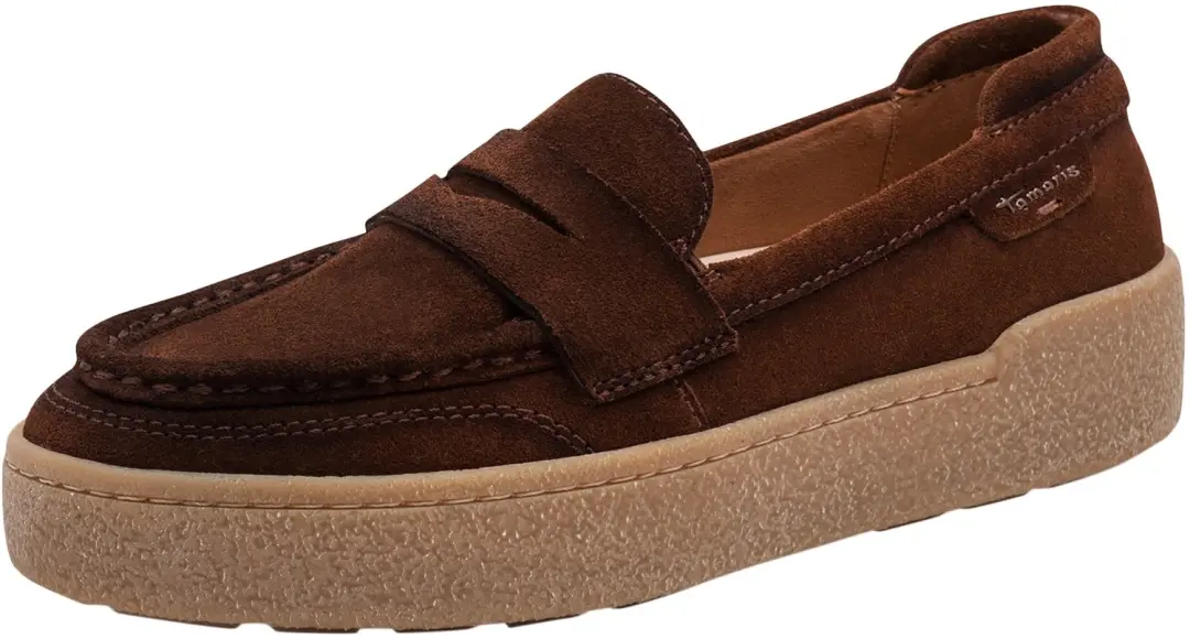 Mocassin en cuir