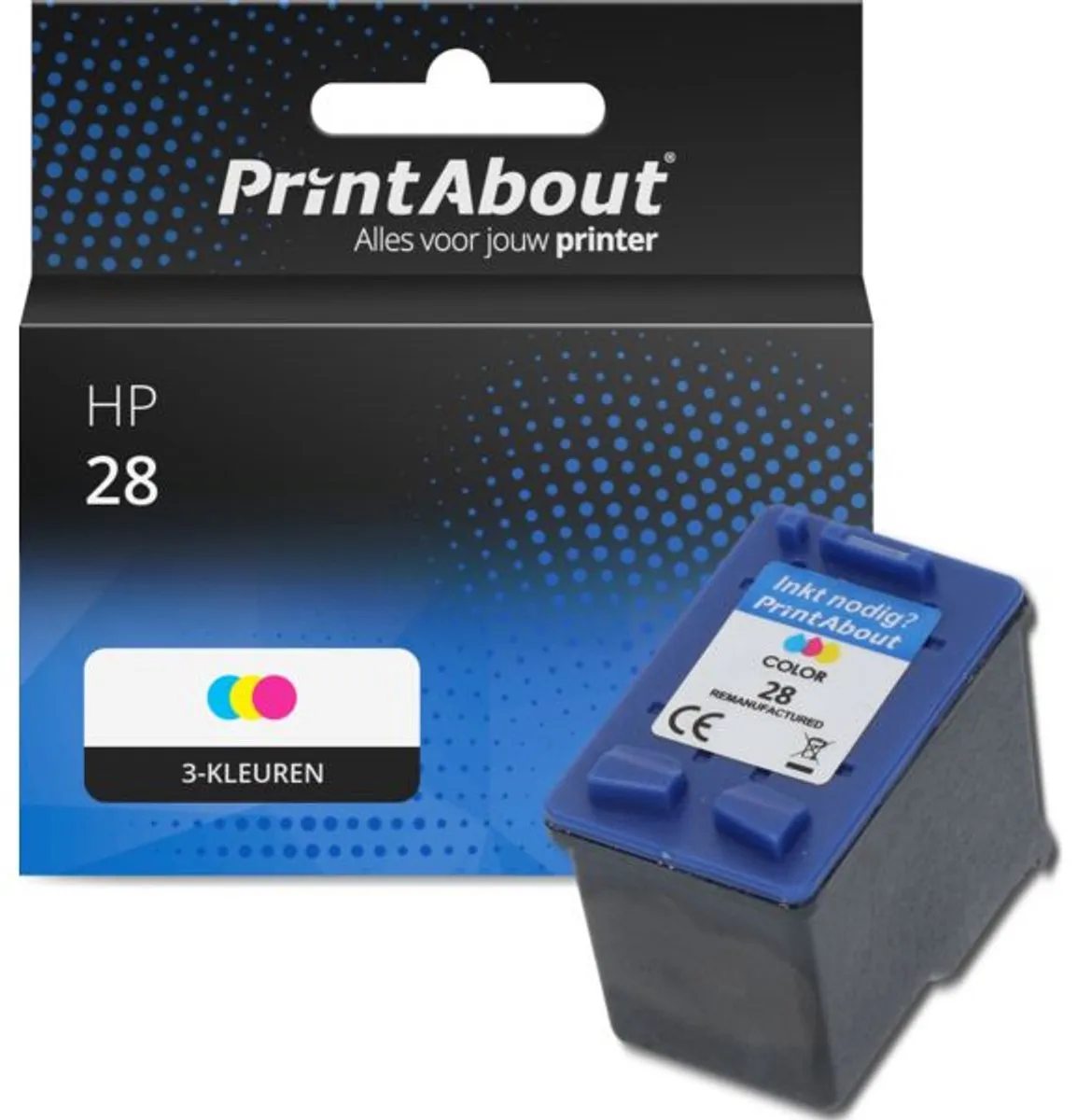 PrintAbout HP 28 C8728A Inktcartridge 3-kleuren