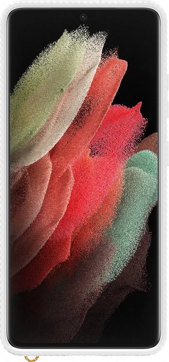 Samsung S21 Ultra Clear Hoesje - Wit