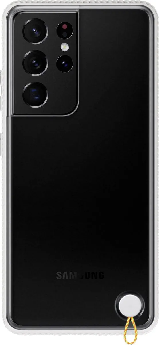 Samsung S21 Ultra Clear Hoesje - Wit