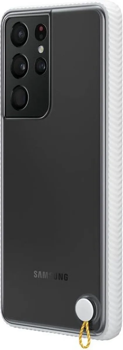 Samsung S21 Ultra Clear Hoesje - Wit