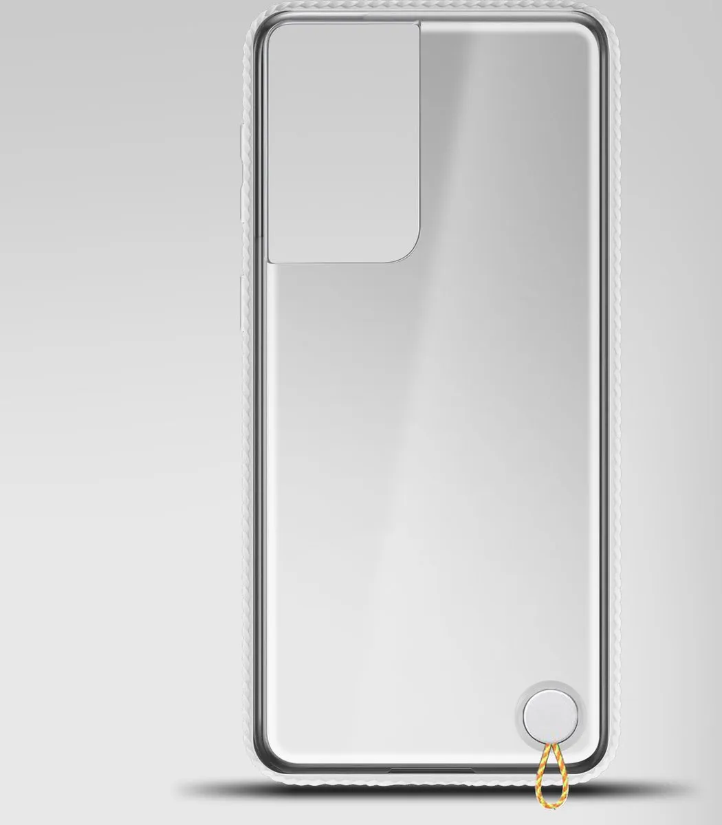 Samsung S21 Ultra Clear Hoesje - Wit