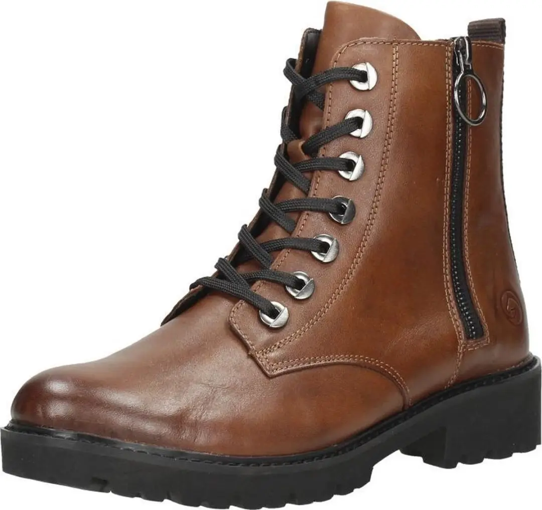 Remonte Dames Veterboot - Cognac - Maat 45 - afbeelding 4 van 6
