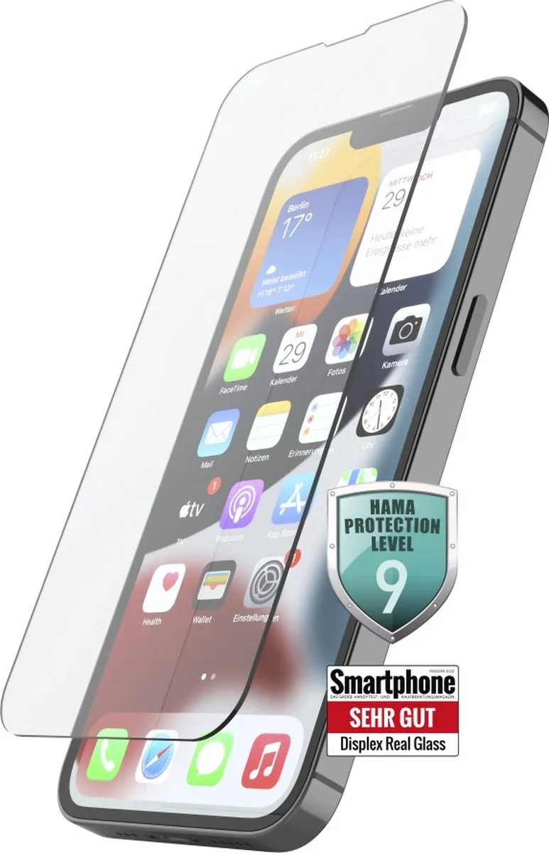 Hama Premium Crystal Glass iPhone 14 Pro Max Schermbeschermer