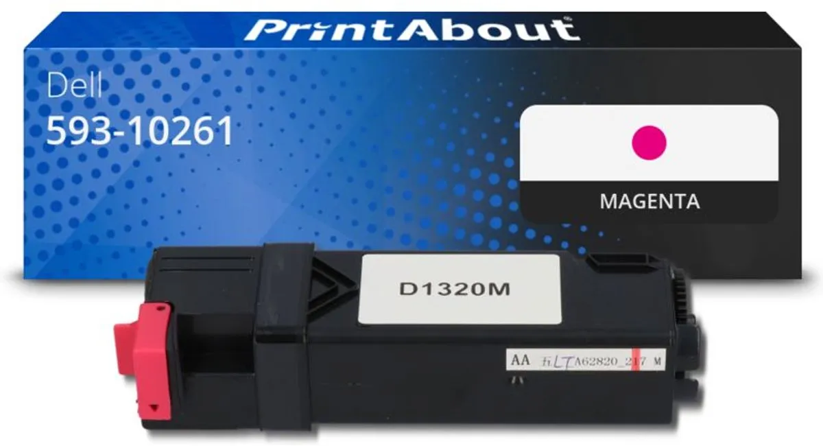 PrintAbout Dell WM138 Toner Magenta 593-10261