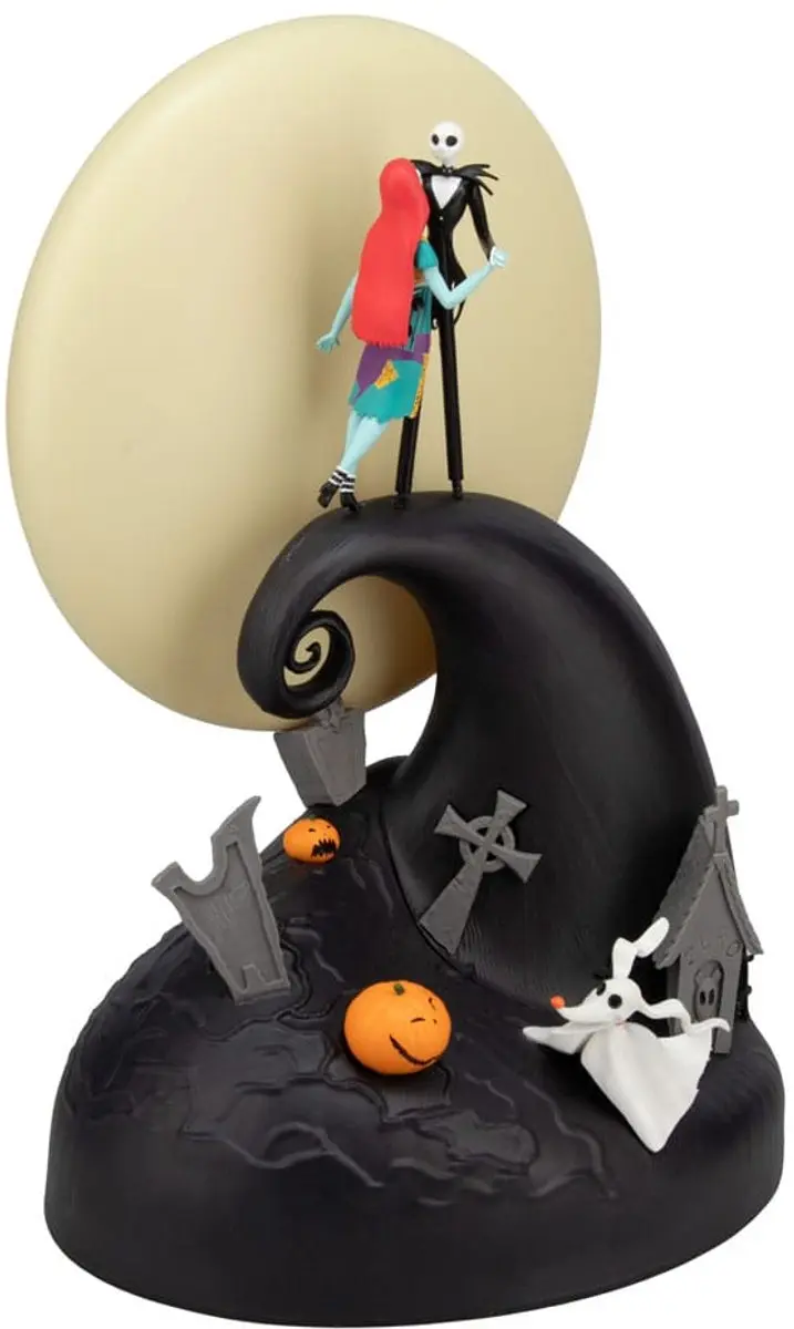 Paladone Nightmare Before Christmas Diorama Lamp Jack & Sally - afbeelding 5 van 6