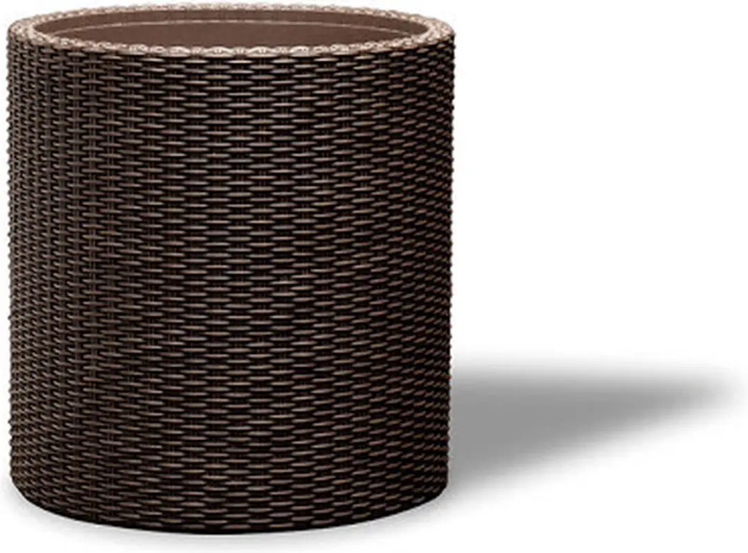 Keter Puku Peulen Bloempot 36x37.5cm - Bruin - afbeelding 3 van 3