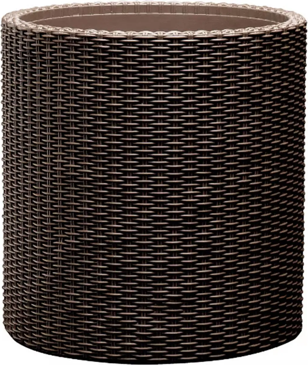 Keter Puku Peulen Bloempot 36x37.5cm - Bruin - afbeelding 2 van 3