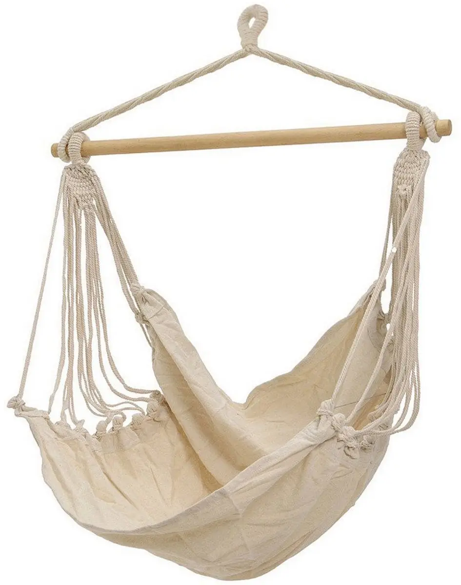 Kaemingk Hangstoel Borneo Wit 100x130cm - afbeelding 4 van 4