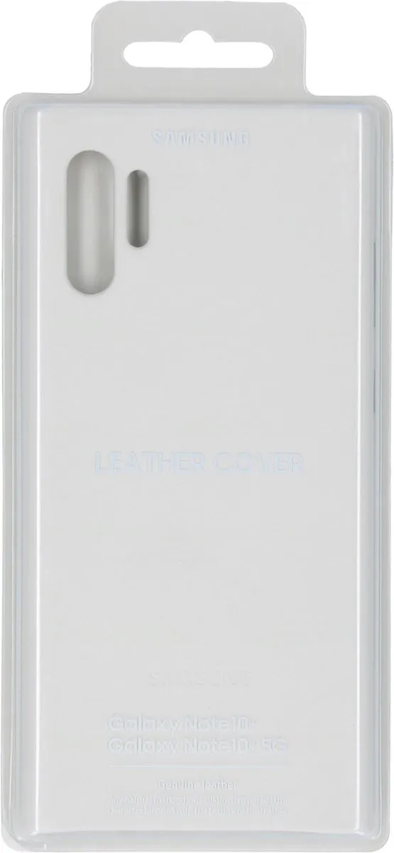 Samsung Leather Cover Galaxy Note 10+ - Wit - MPN 8806090027611