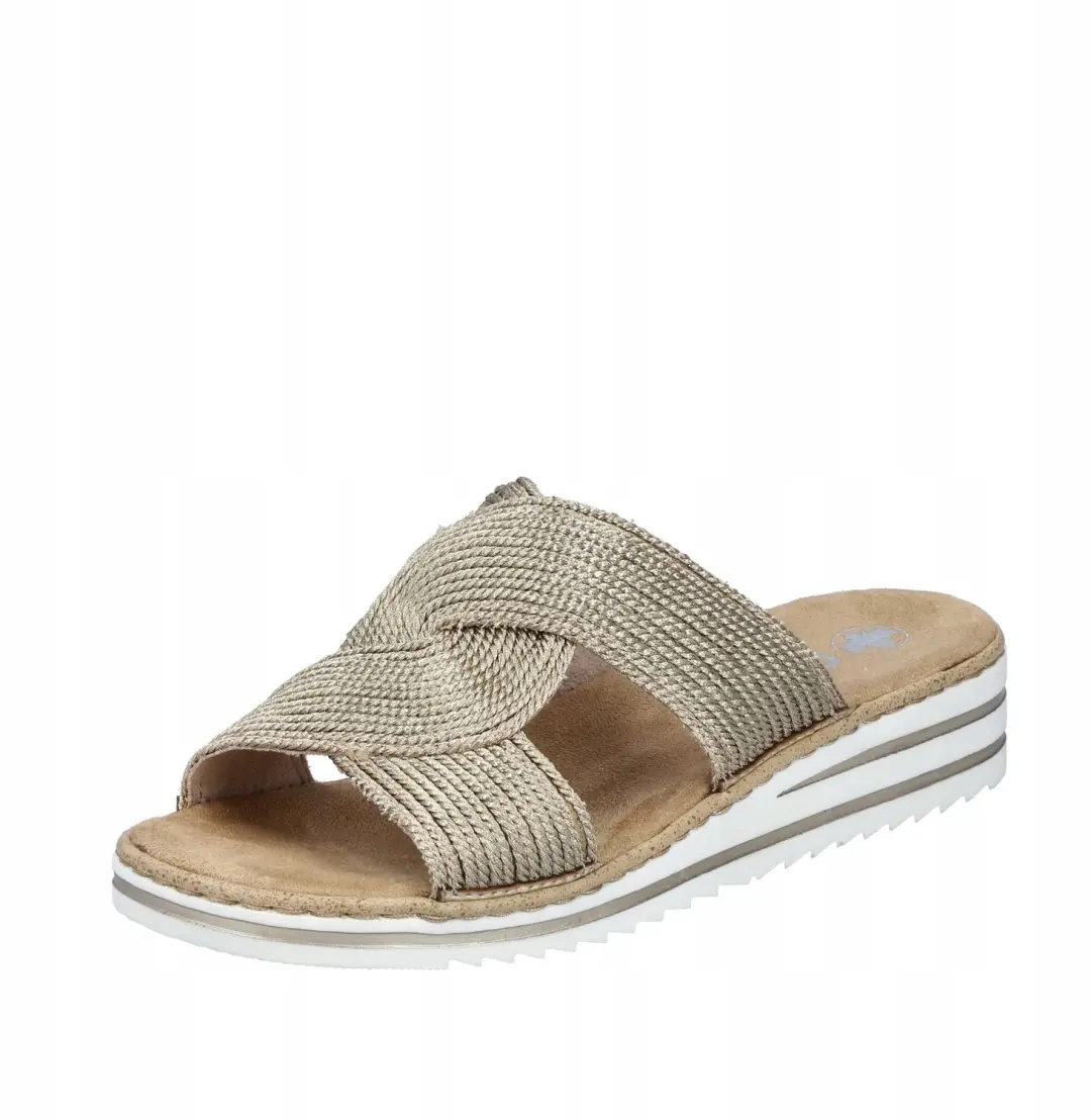 Rieker V06R4 Badslippers - Maat 40 - Goud - afbeelding 2 van 6