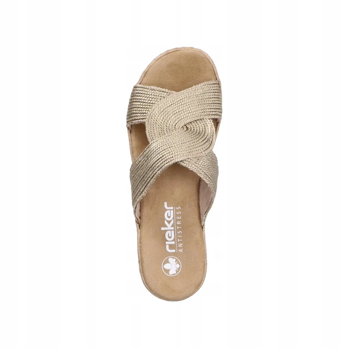 Rieker V06R4 Badslippers - Maat 40 - Goud - afbeelding 3 van 6