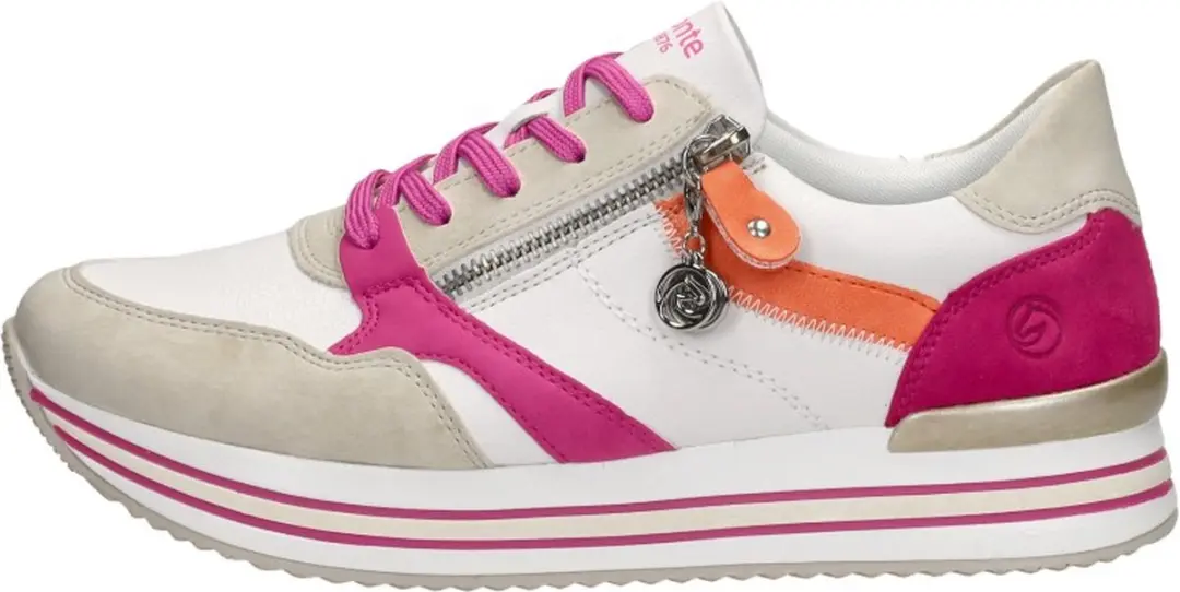 Remonte Veterschoenen Laag Veterschoenen Laag - wit - Maat 38 - afbeelding 3 van 6