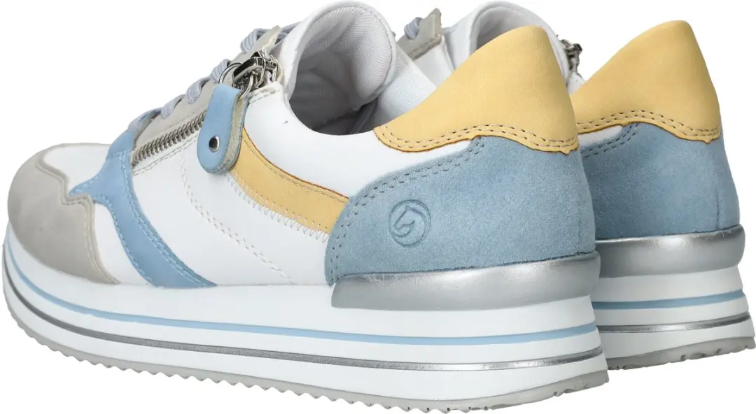Remonte Veterschoenen Laag Veterschoenen Laag - licht grijs - Maat 39 - afbeelding 6 van 6