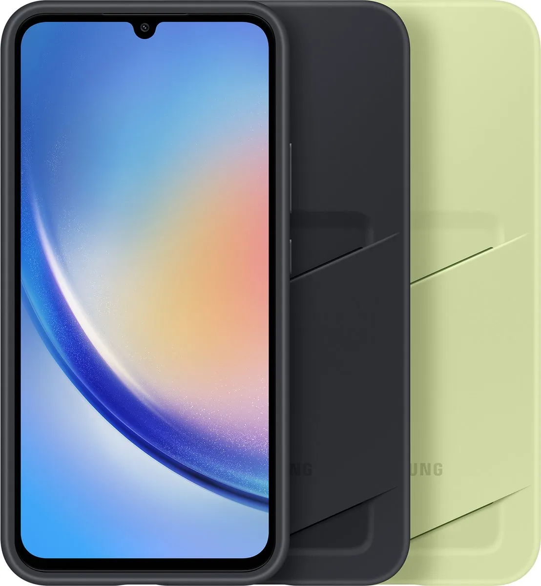 Samsung Card Slot Cover Galaxy A34 - Lime - afbeelding 6 van 6