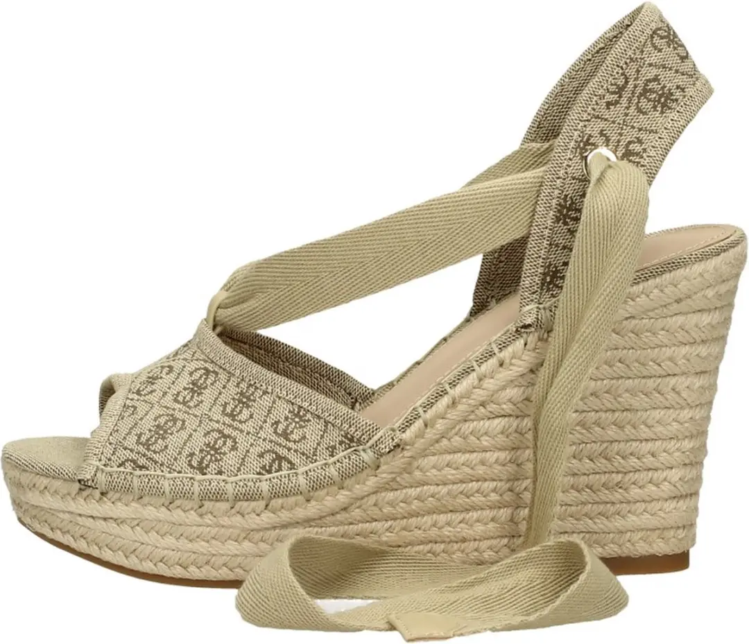 Guess Halona Espadrilles - Zomer Schoenen - Dames - Beige - Maat 40 - afbeelding 2 van 6
