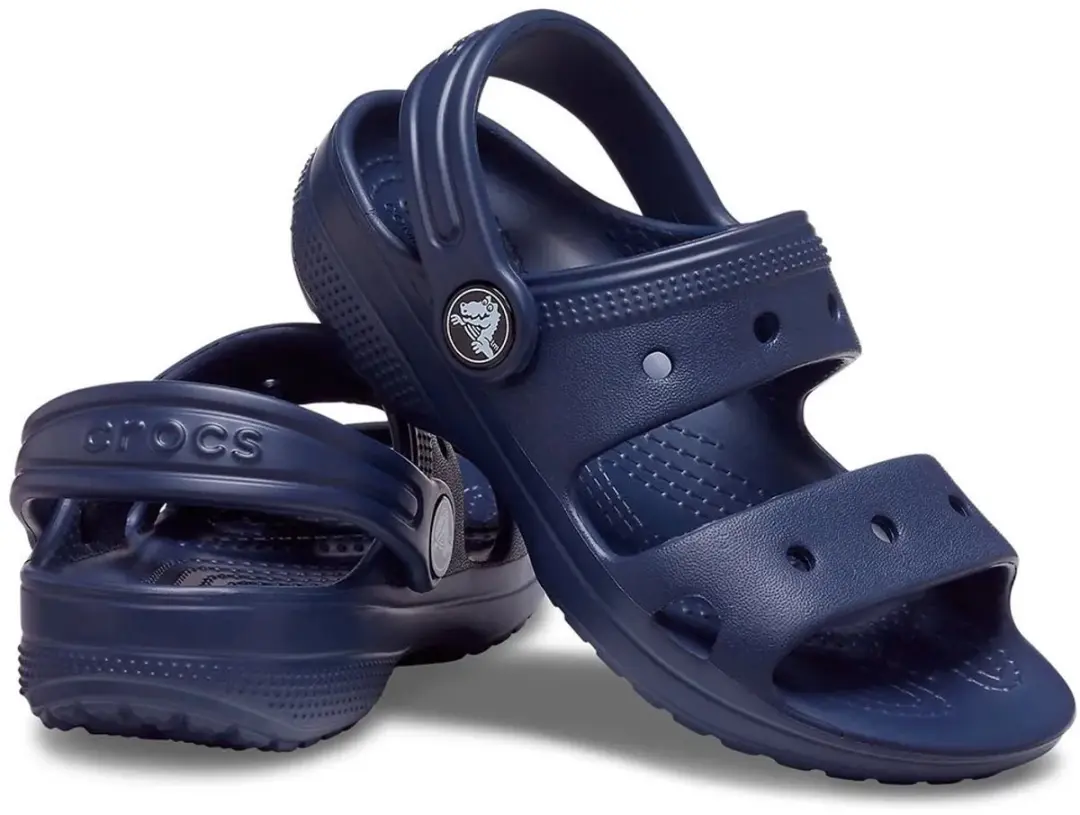 Crocs Classic Sandalen Jr - Maat 21/22 - Donkerblauw - afbeelding 4 van 6