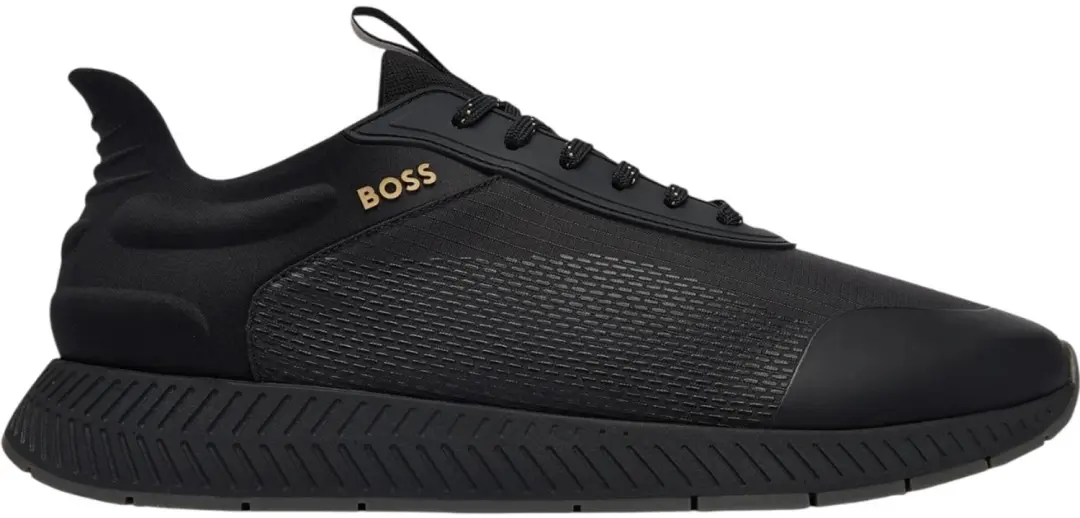 Boss Heren Sneakers Zwart 50573556/005 Titanium