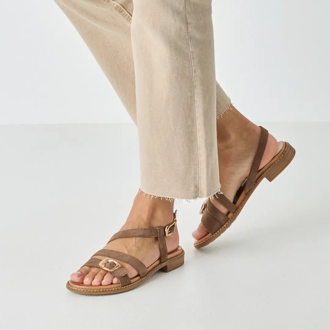 Tamaris 28119 Dames Sandalen - Bruin - afbeelding 2 van 6