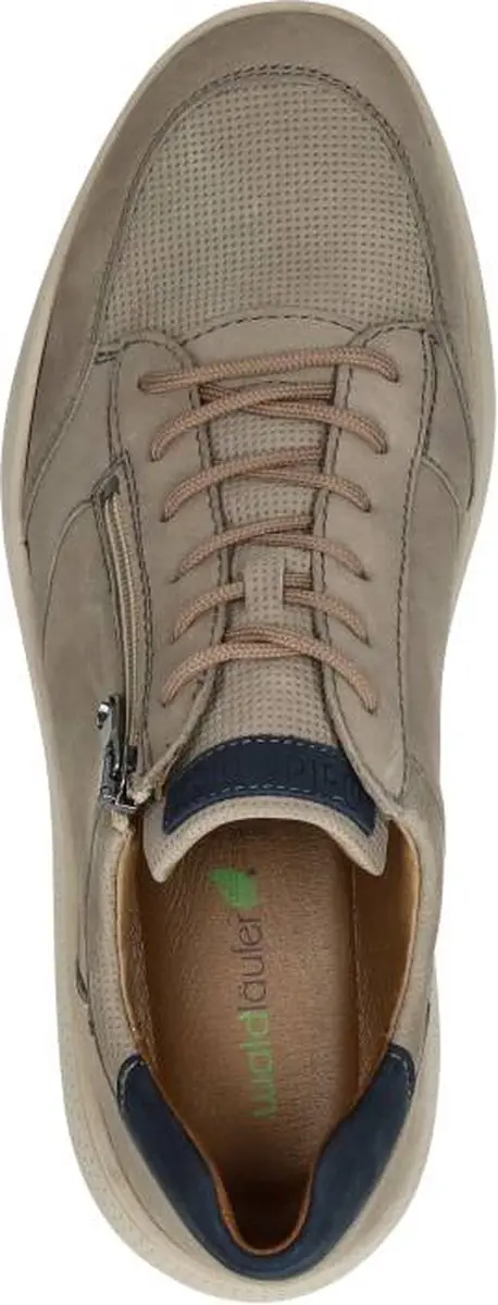 Waldläufer H-Heiko Veterschoenen Laag - Beige - Maat 47 - afbeelding 4 van 6