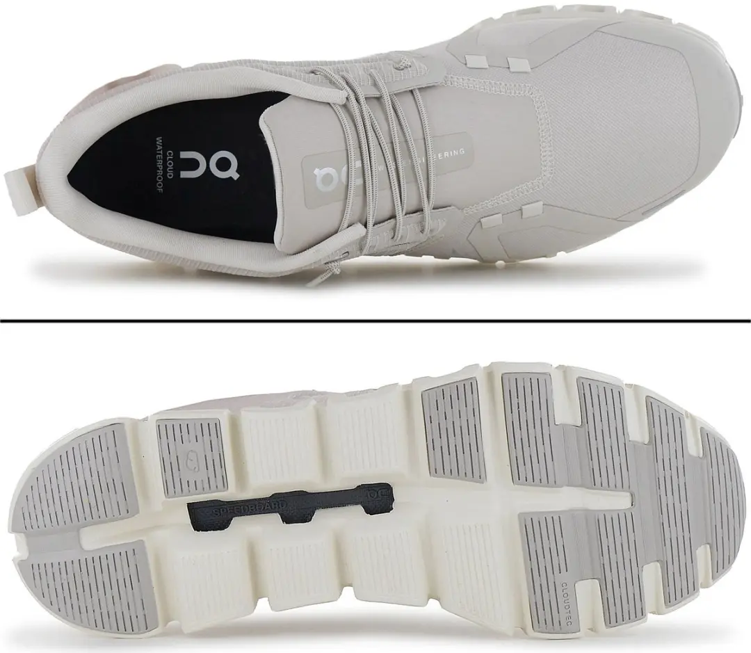 ON Running Cloud 6 WP - Heren Sneakers 44.5 - Beige - afbeelding 5 van 6