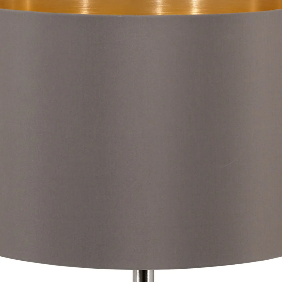Eglo Maserlo Tafellamp - 1 Licht Ø230mm - Cappuccino/Goud