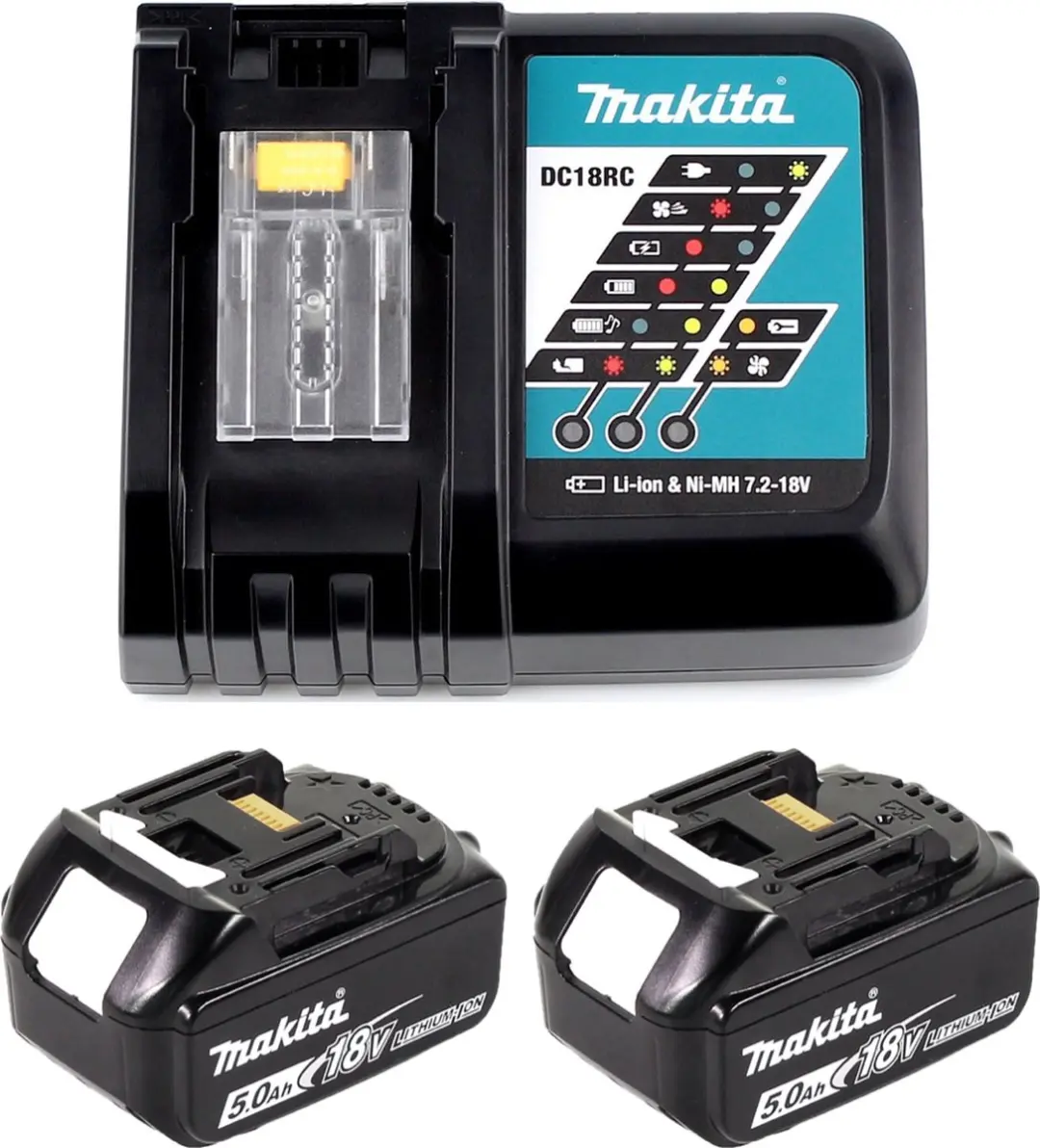 Makita DHR182RTWJ SDS-Plus Accu-combihamer 18V - 2x 5.0Ah - afbeelding 3 van 6