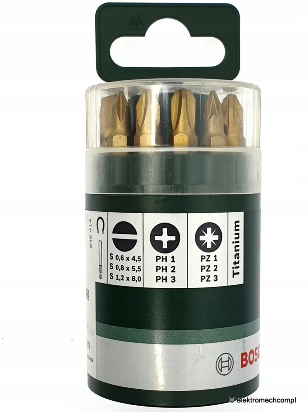 Bosch Schroefbit titanium gemengde set