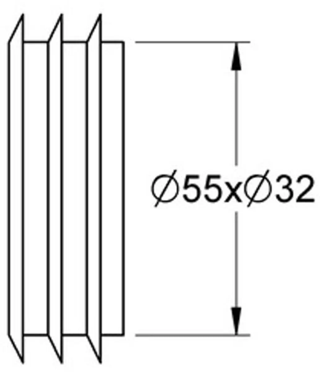 GROHE Verbinding 37119 voor Dallux , 37119000
