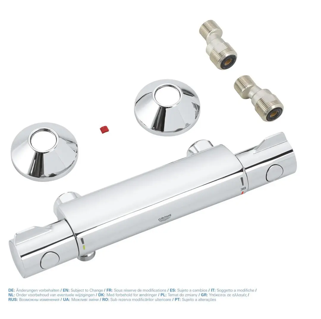 GROHE Grohtherm 800 Thermostaatkraan 15cm - Chroom - afbeelding 6 van 6
