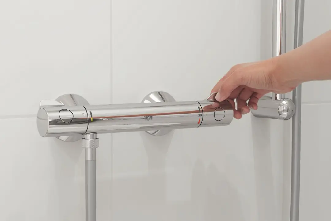 GROHE Grohtherm 800 Thermostaatkraan 15cm - Chroom - afbeelding 3 van 6