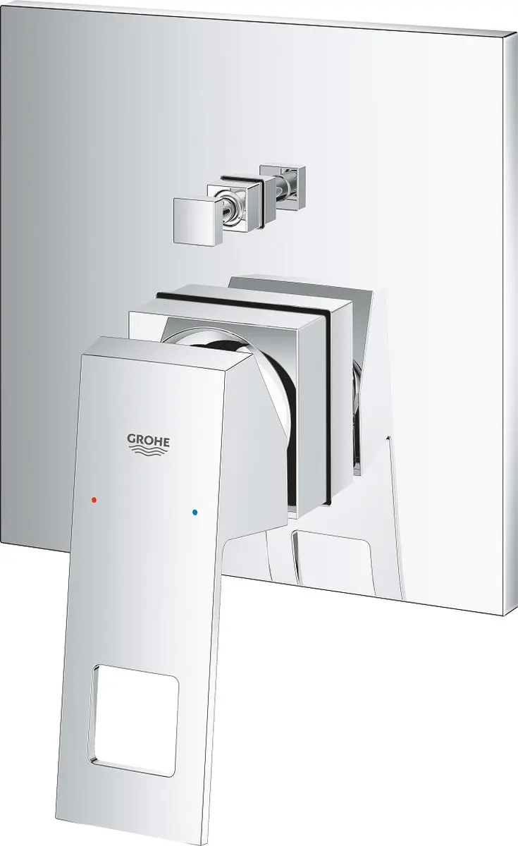 Grohe Eurocube Douchemengkraan 24062000 - Chroom - afbeelding 4 van 5